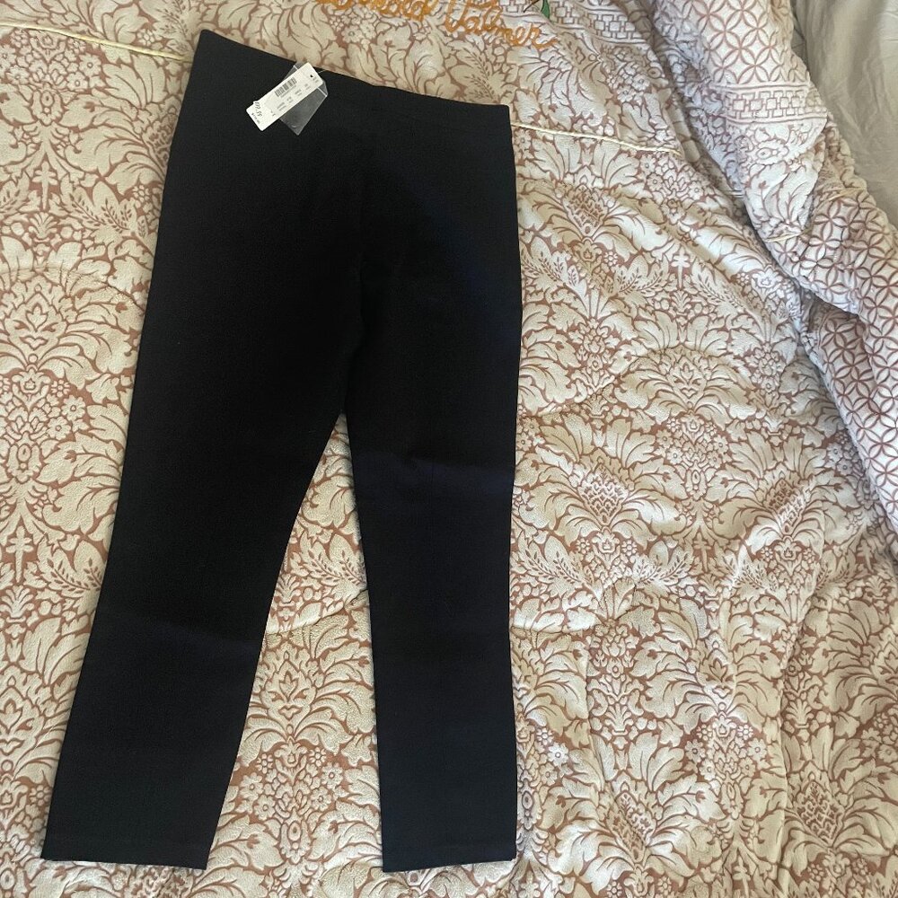 J.Crew cropped leggings with zippered pockets NWT